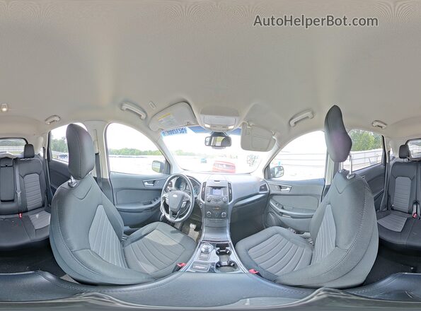 2FMPK4G92KBB30881 2019 FORD EDGE Silver VIN sticker view
