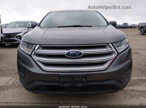 2FMPK4G94GBB74419 2016 FORD EDGE Gray 