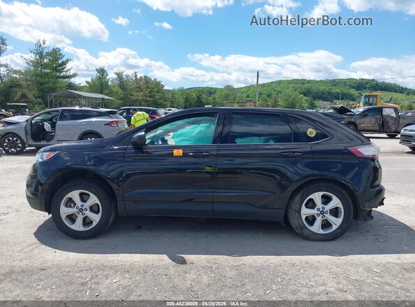 2FMPK4G94JBB24210 2018 FORD EDGE Черный Панорамный вид салона 360°