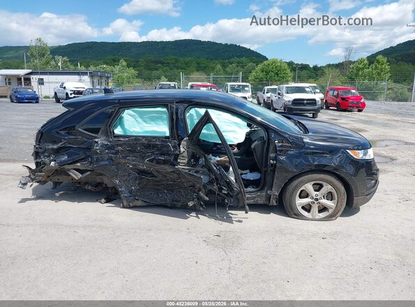 2FMPK4G94JBB24210 2018 FORD EDGE Черный Вид задней части салона