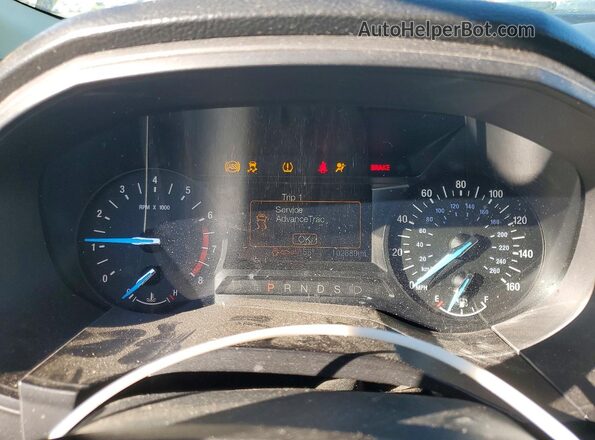 2FMPK4G94LBA19976 2020 FORD EDGE Gray Vista del cuadro de instrumentos