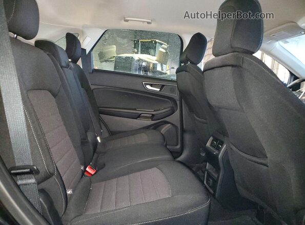 2FMPK4G94LBB63706 2020 FORD EDGE Черный Вид задней части салона