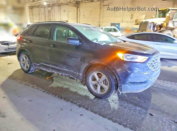 2FMPK4G94LBB63706 2020 FORD EDGE Черный Передняя правая четверть