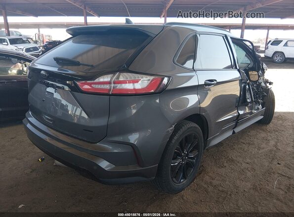 2FMPK4G94NBA24338 2022 FORD EDGE Gray Rear right