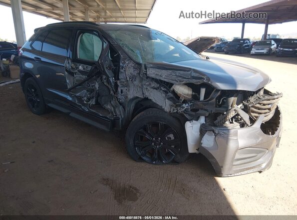 2FMPK4G94NBA24338 2022 FORD EDGE Gray Front view