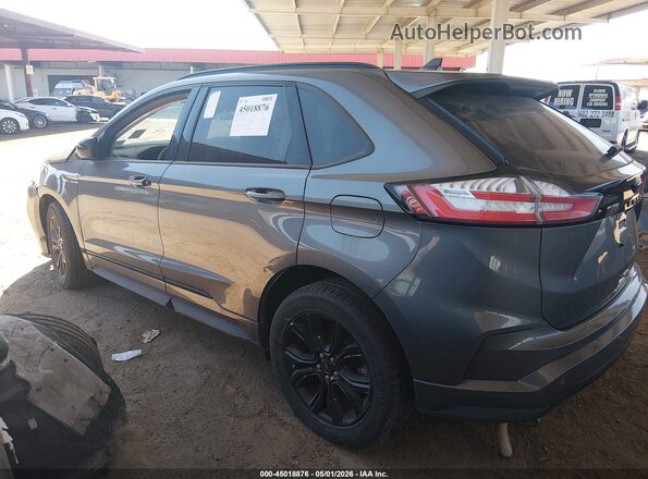 2FMPK4G94NBA24338 2022 FORD EDGE Gray Rear interior view
