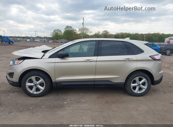 2FMPK4G95HBB78741 2017 FORD EDGE Champagne 360 interior view