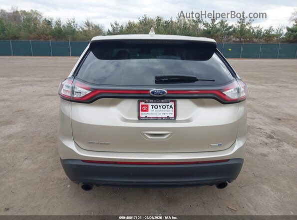 2FMPK4G95HBB78741 2017 FORD EDGE Champagne 