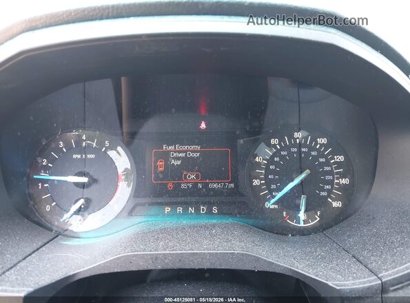 2FMPK4G95HBC48366 2017 FORD EDGE Blue Հետևի նստատեղերի տեսք
