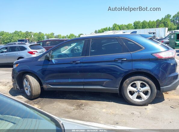 2FMPK4G95HBC48366 2017 FORD EDGE Blue 