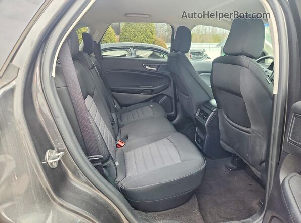 2FMPK4G95LBB16992 2020 FORD EDGE Gray Vista interior trasera
