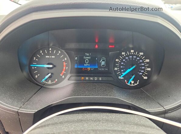 2FMPK4G95LBB16992 2020 FORD EDGE Gray Vista del cuadro de instrumentos