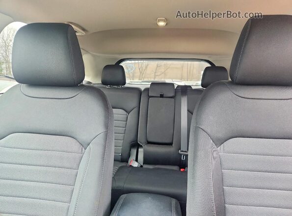 2FMPK4G95LBB16992 2020 FORD EDGE Gray Vista de los asientos traseros