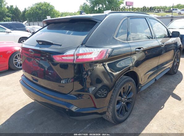2FMPK4G95PBA04022 2023 FORD EDGE Black Trasero derecho