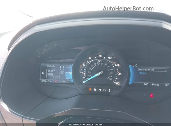 2FMPK4G95PBA04022 2023 FORD EDGE Black Vista de los asientos traseros