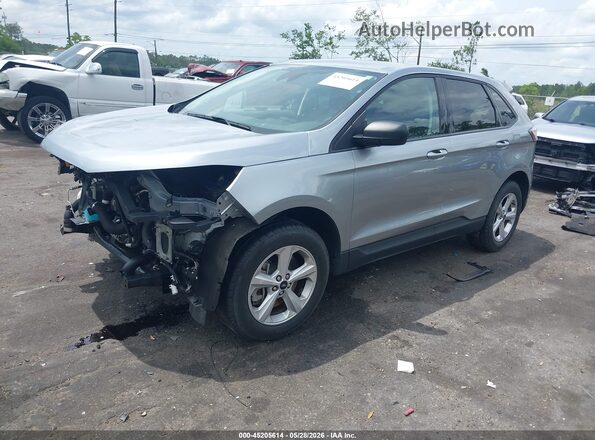 2FMPK4G95RBA39579 2024 FORD EDGE Silver Առջևի ձախ երեք քառորդ տեսարան