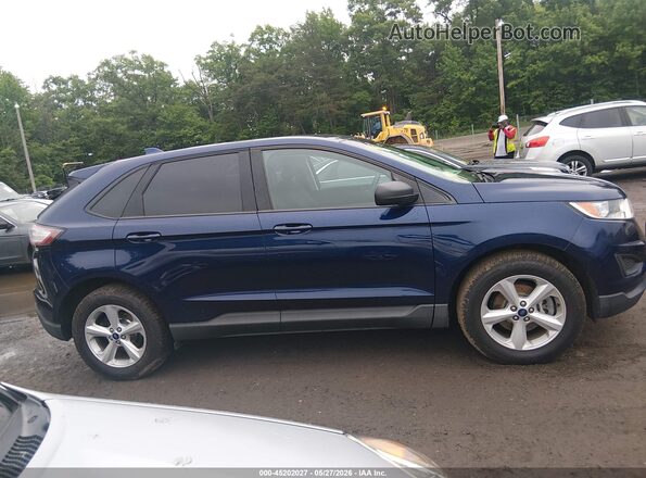 2FMPK4G97GBC49968 2016 FORD EDGE Blue 