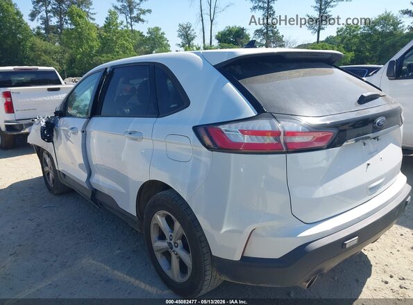 2FMPK4G97KBB73287 2019 FORD EDGE White Trasero izquierdo