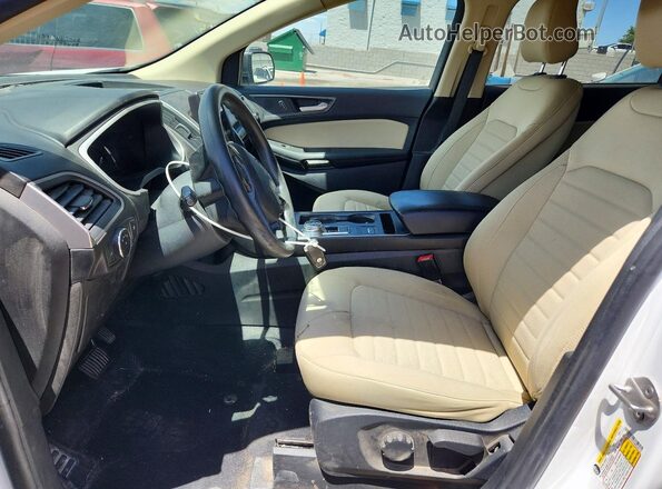 2FMPK4G97MBA40712 2021 FORD EDGE White Front interior view
