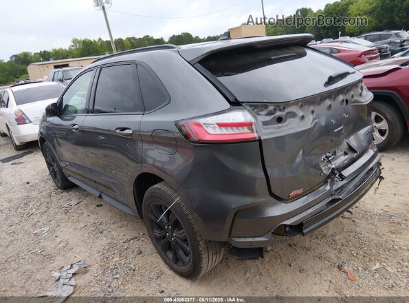 2FMPK4G97NBA27332 2022 FORD EDGE Gray Rear left