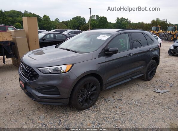 2FMPK4G97NBA27332 2022 FORD EDGE Gray Front left