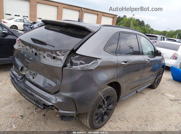 2FMPK4G97NBA27332 2022 FORD EDGE Gray Rear right