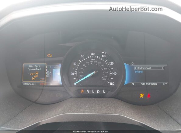 2FMPK4G97NBA70066 2022 FORD EDGE Серебряный Вид задних сидений