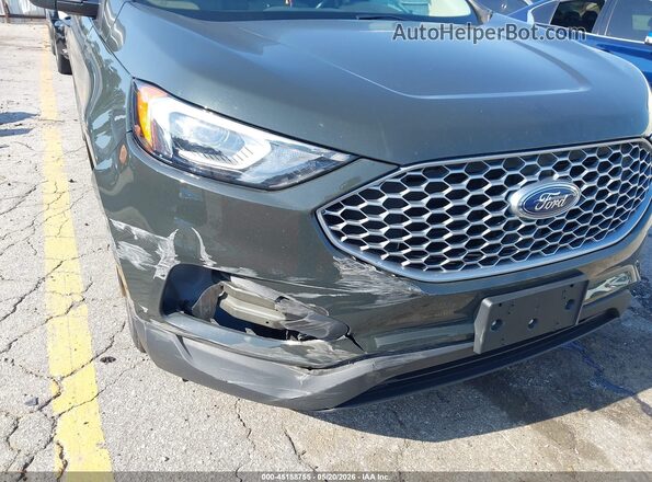 2FMPK4G97RBA65875 2024 FORD EDGE Green Вид спереду