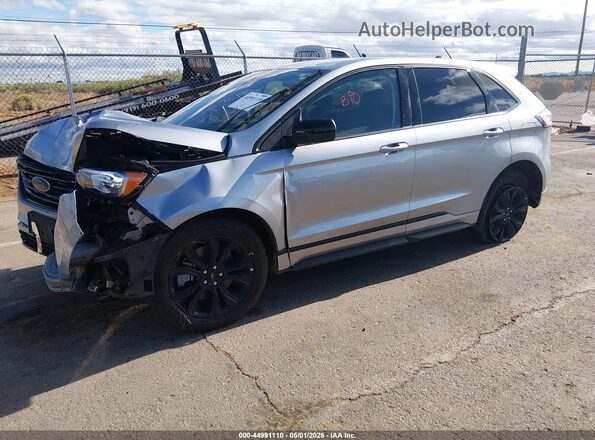 2FMPK4G97RBB25394 2024 FORD EDGE Silver Vista tres cuartos delantera izquierda