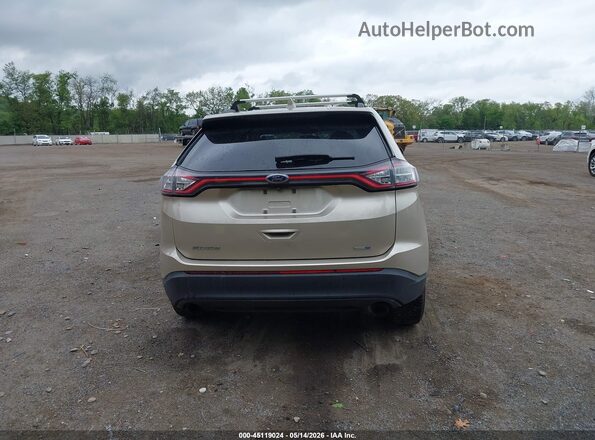 2FMPK4G99HBC61329 2017 FORD EDGE Gold 