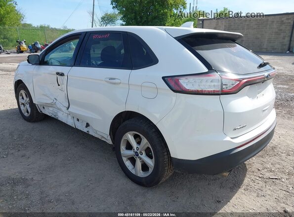 2FMPK4G99JBC04182 2018 FORD EDGE White Задня ліва чверть