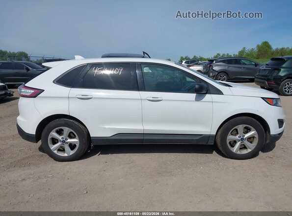 2FMPK4G99JBC04182 2018 FORD EDGE White Панорамний вид салону 360°