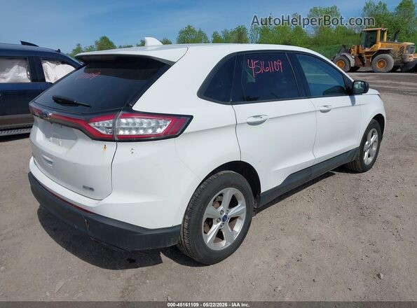 2FMPK4G99JBC04182 2018 FORD EDGE White Задня права чверть
