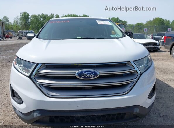 2FMPK4G99JBC04182 2018 FORD EDGE White Вид задньої частини салону