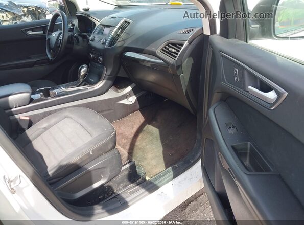 2FMPK4G99JBC04182 2018 FORD EDGE White Вид салону спереду