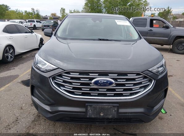 2FMPK4G99KBC50161 2019 FORD EDGE Gray Սալոնի հետևի տեսք