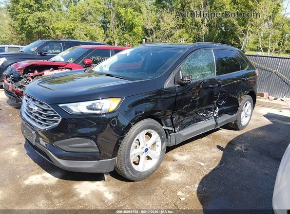 2FMPK4G99NBA27557 2022 FORD EDGE Black წინა მარცხენა ხედი სამი მეოთხედიდან