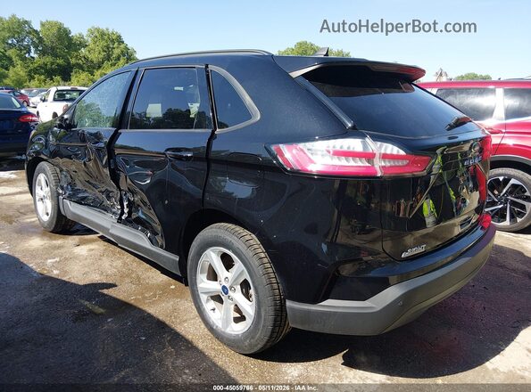 2FMPK4G99NBA27557 2022 FORD EDGE Black უკანა მარცხენა