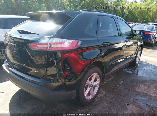 2FMPK4G99NBA27557 2022 FORD EDGE Black უკანა მარჯვენა