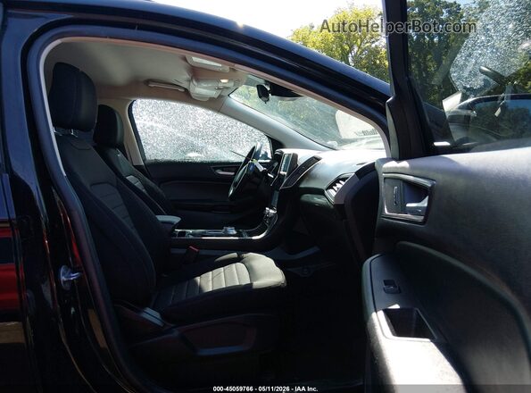 2FMPK4G99NBA27557 2022 FORD EDGE Black წინა სალონის ხედი