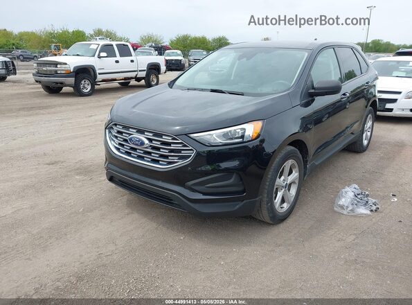 2FMPK4G99NBA29891 2022 FORD EDGE Black Առջևի ձախ երեք քառորդ տեսարան