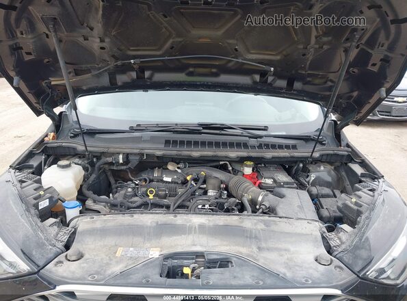 2FMPK4G99NBA29891 2022 FORD EDGE Black Հետևի տեսք