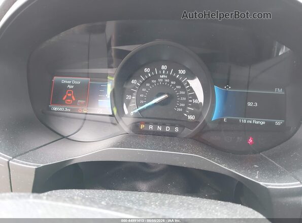 2FMPK4G99NBA29891 2022 FORD EDGE Black Հետևի նստատեղերի տեսք