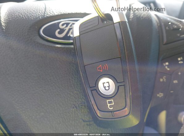 2FMPK4G99NBB08736 2022 FORD EDGE Blue Вид панелі приладів