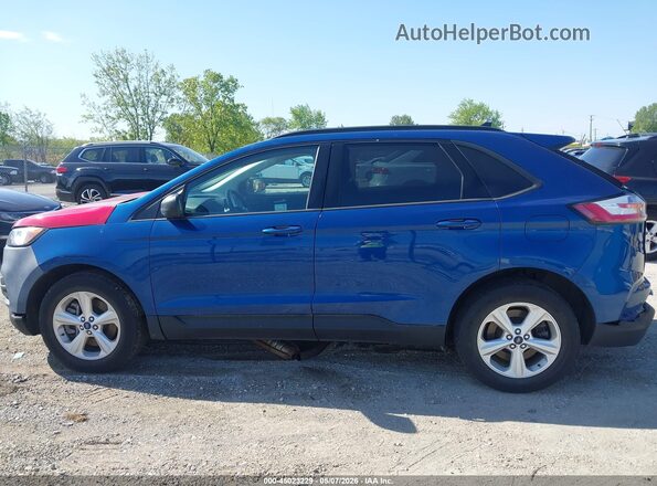 2FMPK4G99NBB08736 2022 FORD EDGE Blue Панорамний вид салону 360°