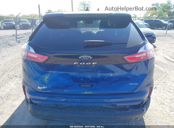 2FMPK4G99NBB08736 2022 FORD EDGE Blue 