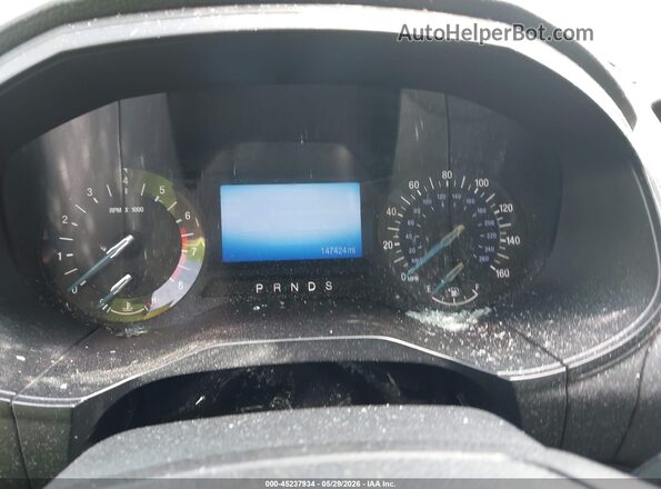 2FMPK4G9XHBB46397 2017 FORD EDGE Blue Vista de los asientos traseros