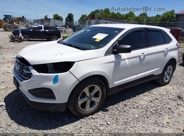 2FMPK4G9XKBB12466 2019 FORD EDGE White Przód lewy