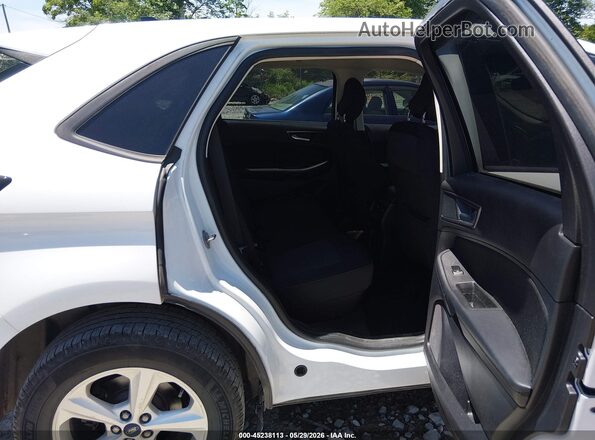 2FMPK4G9XKBB12466 2019 FORD EDGE White Widok naklejki z numerem VIN