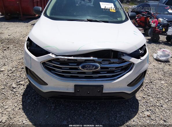 2FMPK4G9XKBB12466 2019 FORD EDGE White Widok z przodu